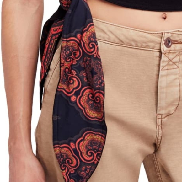 NWT Free People Paisley Pop Tank Sz Large - Picture 3 of 8